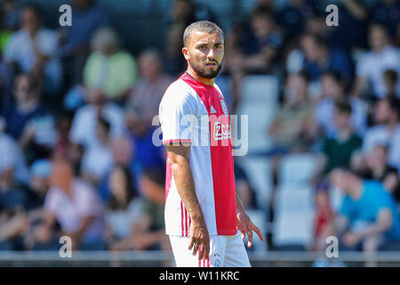 OLDENZAAL, 29-06-2019, Stadio Vondersweijde, stagione 2019 / 2020, olandese Friendly, Ajax player Zakaria Labyad durante la partita Ajax - Aalborg BK. Foto Stock