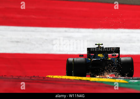 #27 Nico Hulkenberg, il Team Renault F1. Austrian Grand Prix 2019 Spielberg. Zeltweg 29/06/2019 GP Austria Formula 1 Championship 2019 Gara Foto Federico Basile/Insidefoto Credito: insidefoto srl/Alamy Live News Foto Stock