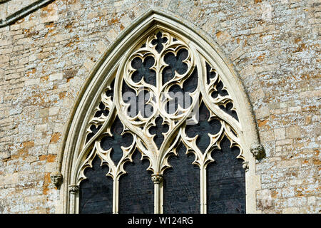 La chiesetta di San Leonardo, Thorpe Langton, Leicestershire, England, Regno Unito Foto Stock