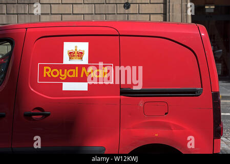 Close up di un Royal Mail van Foto Stock