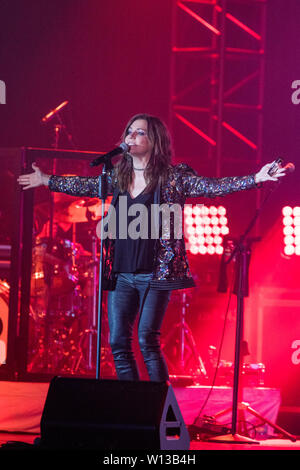 Coconut Creek, FL, Stati Uniti d'America. Il 29 giugno, 2019. Martina McBride esegue al Seminole Casino Coconut Creek in Coconut Creek. Giugno 29, 2019. Credito: Mpi140/media/punzone Alamy Live News Foto Stock