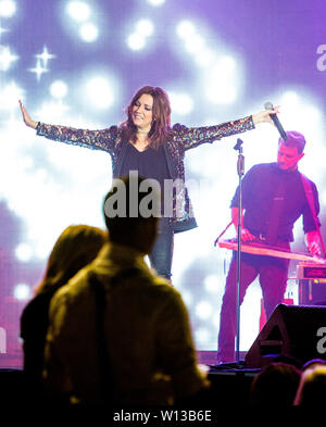 Coconut Creek, FL, Stati Uniti d'America. Il 29 giugno, 2019. Martina McBride esegue al Seminole Casino Coconut Creek in Coconut Creek. Giugno 29, 2019. Credito: Mpi140/media/punzone Alamy Live News Foto Stock