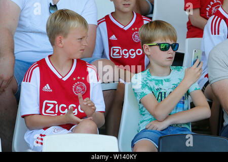 OLDENZAAL, 29-06-2019, Stadio Vondersweijde, stagione 2019 / 2020, olandese Friendly, Ajax tifosi durante la partita Ajax - Aalborg BK. Foto Stock