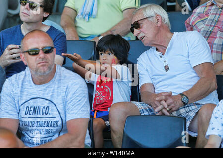 OLDENZAAL, 29-06-2019, Stadio Vondersweijde, stagione 2019 / 2020, olandese Friendly, Ajax tifosi durante la partita Ajax - Aalborg BK. Foto Stock