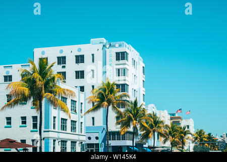 Il Park Central Hotel in South Beach di Miami Florida USA Foto Stock