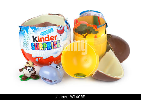 Sorprese Kinder, giocattolo Foto Stock