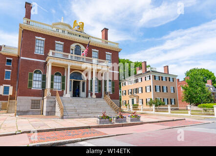 Salem Custom House al Salem Maritime National Historic Site in Salem, Massachusetts Foto Stock