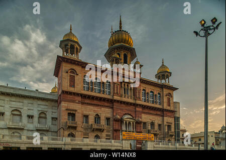 08-giu-2004 Gurdwara Sri Guru Sis Ganj Sahib in Chandni Chowk Delhi India Foto Stock