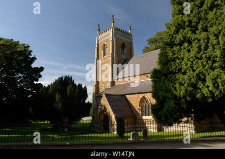 St Jame's church, Woolsthorpe dal Belvoir, Lincolnshire Foto Stock