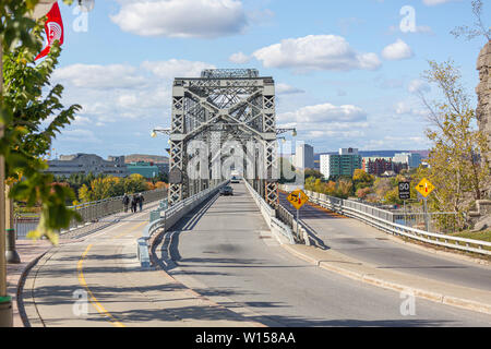 Ponte interprovinciale, Ottawa, Canada Foto Stock