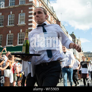 Soho camerieri gara 2019 Foto Stock