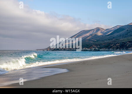 Garrapata State Beach. Costa di Monterey, California, Stati Uniti d'America. Foto Stock