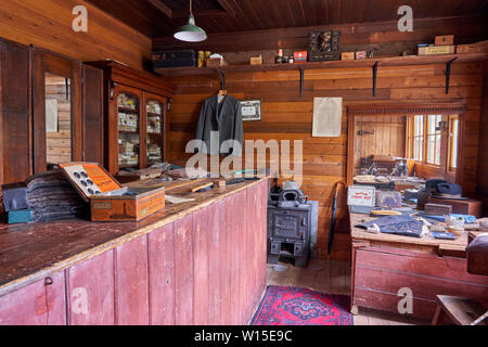 Sartoria, Museo Nazionale di Storia, St Fagans, Cardiff Foto Stock