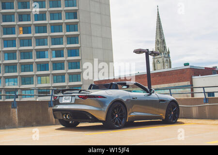 2019 Jaguar-tipo F Foto Stock