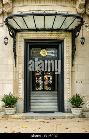 Ambasciatore del Cile Residence, Sarah S. Wyeth House, 2305 Massachusetts Avenue NW, Washington DC Foto Stock