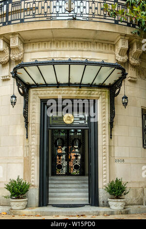 Ambasciatore del Cile Residence, Sarah S. Wyeth House, 2305 Massachusetts Avenue NW, Washington DC Foto Stock