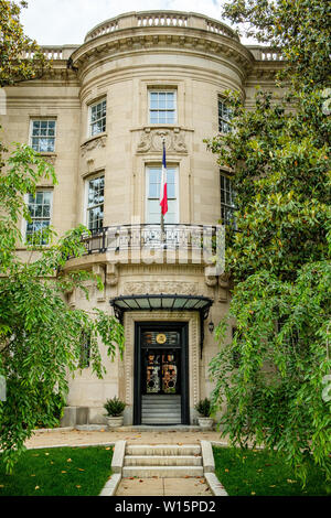 Ambasciatore del Cile Residence, Sarah S. Wyeth House, 2305 Massachusetts Avenue NW, Washington DC Foto Stock