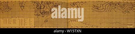 Immagine di archivio da pagina 182 di Deutsche Südpolar-Expedition, 1901-1903, im Auftrage. Deutsche Südpolar-Expedition, 1901-1903, im Auftrage des Reichsamtes des Innern . deutschesdpola1911deut Anno: 1911 - udpolar-Expi dition 190t-3 No. 127. 15. Detember 1801 Meteorologischer Atlas. Taj r. 128. Ui. Dezember Ifll" no. 138. 16. Dezember ükii Foto Stock