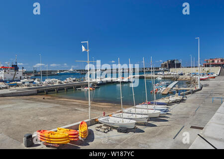 Marina di Funchal area nel centro di Funchal, Madeira, Portgal, Unione Europea Foto Stock