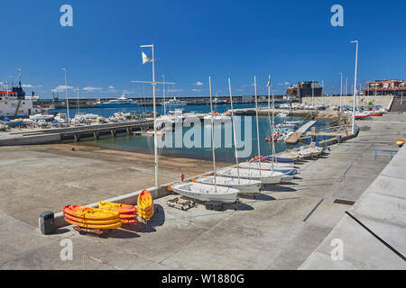 Marina di Funchal area nel centro di Funchal, Madeira, Portgal, Unione Europea Foto Stock