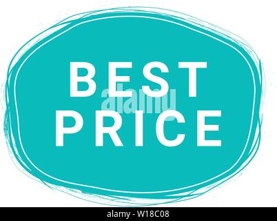 Miglior prezzo discorso bolla. Altoparlante. Illustrazioni per la promozione del Marketing per poster e stampe, Menu Design, Negozio carte, Cafe, il ristorante scudetti, etichette, imballaggio ecc. eps 10 Illustrazione Vettoriale