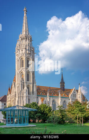 La chiesa di San Mattia a Budapest, Ungheria Foto Stock