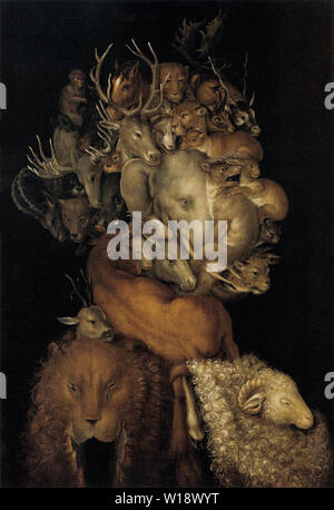 Giuseppe Arcimboldo - Terra 1566 Foto Stock