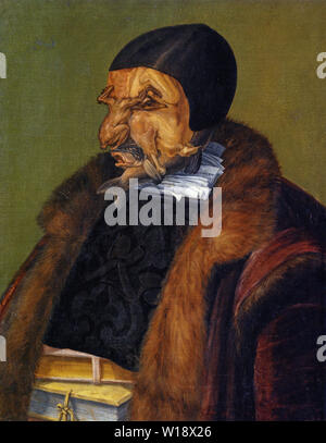 Giuseppe Arcimboldo - Giurista avvocato 1566 Foto Stock