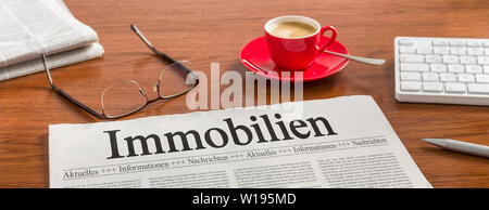 Real estate,mercato immobiliare Foto Stock