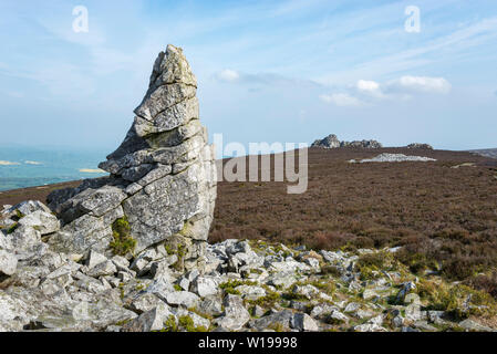 Il Stiperstones, Shropshire, Inghilterra Foto Stock