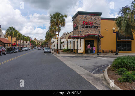 Ristorante Ruby Tuesday Storefront Foto Stock