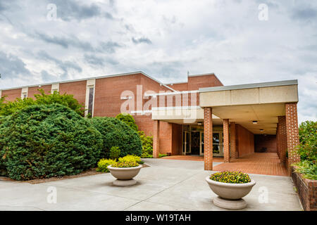 CULLOWHEE, NC, Stati Uniti d'America - 4 maggio: Edificio Coulter il 4 maggio 2019 presso la Western Carolina Università in Cullowhee, North Carolina. Foto Stock