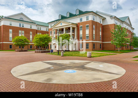 CULLOWHEE, NC, Stati Uniti d'America - 4 maggio: Balsamo Residence Hall il 4 maggio 2019 presso la Western Carolina Università in Cullowhee, North Carolina. Foto Stock