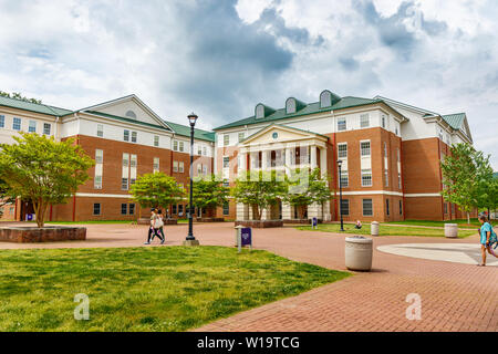 CULLOWHEE, NC, Stati Uniti d'America - 4 maggio: Balsamo Residence Hall il 4 maggio 2019 presso la Western Carolina Università in Cullowhee, North Carolina. Foto Stock