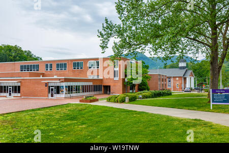 CULLOWHEE, NC, Stati Uniti d'America - 4 maggio: Hunter Library il 4 maggio 2019 presso la Western Carolina Università in Cullowhee, North Carolina. Foto Stock