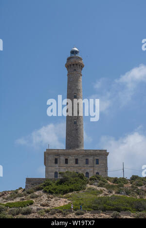 Faro di Cabo de Palos in Murcia, Spagna Foto Stock