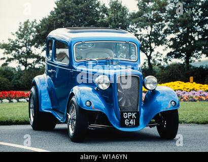 Austin personalizzato 7 Berlina Rubino Foto Stock