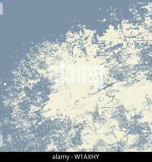 Blu sfondo Grunge Illustrazione Vettoriale