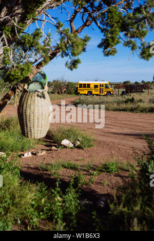 Alternativa Eco Friendly Campeggio Glamping "nido" in Williams, Arizona, Stati Uniti d'America, nei pressi del Grand Canyon Foto Stock