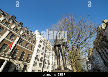 General Sikorski statua statua Foto Stock