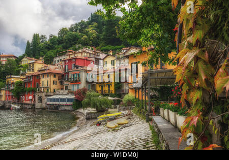 Varenna, Lago di Como, Lombardia, Italia Foto Stock