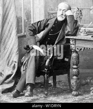 GIUSEPPE MAZZINI (1805-1872), uomo politico italiano e giornalista Foto Stock