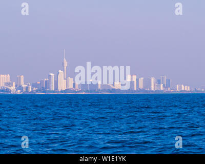 Skyline di Pattaya, Thailandia Foto Stock