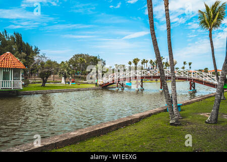 Parque Parco Josone a Varadero, della Penisola di Hicacos, provincia di Matanzas, Cuba, West Indies, America Centrale Foto Stock