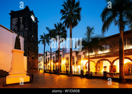 Santa Cruz de la Palma, Biosfera UNESCO sito, La Palma Isole Canarie Spagna, Atlantico, Europa Foto Stock