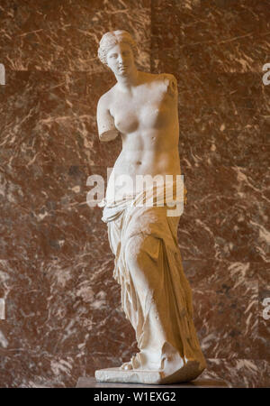 LE LOUVRE MUSEUM PARIS Foto Stock