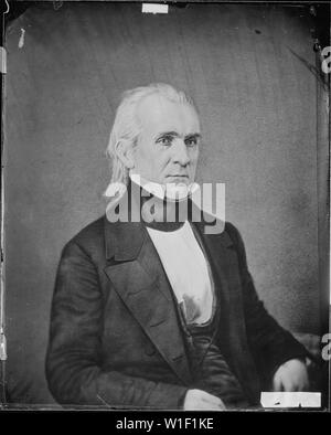 L'on. James K. Polk, Tennessee Presidente degli Stati Uniti Foto Stock