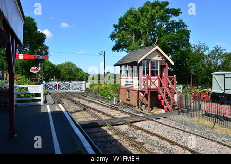 Stazione a Tenterden nel Kent Foto Stock
