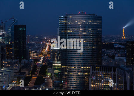 La sede centrale del FES, La Défense (Parigi business district, Francia). Foto Stock