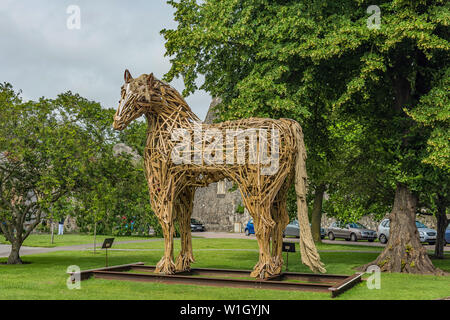 Warhorse memorial - Canterbury Foto Stock